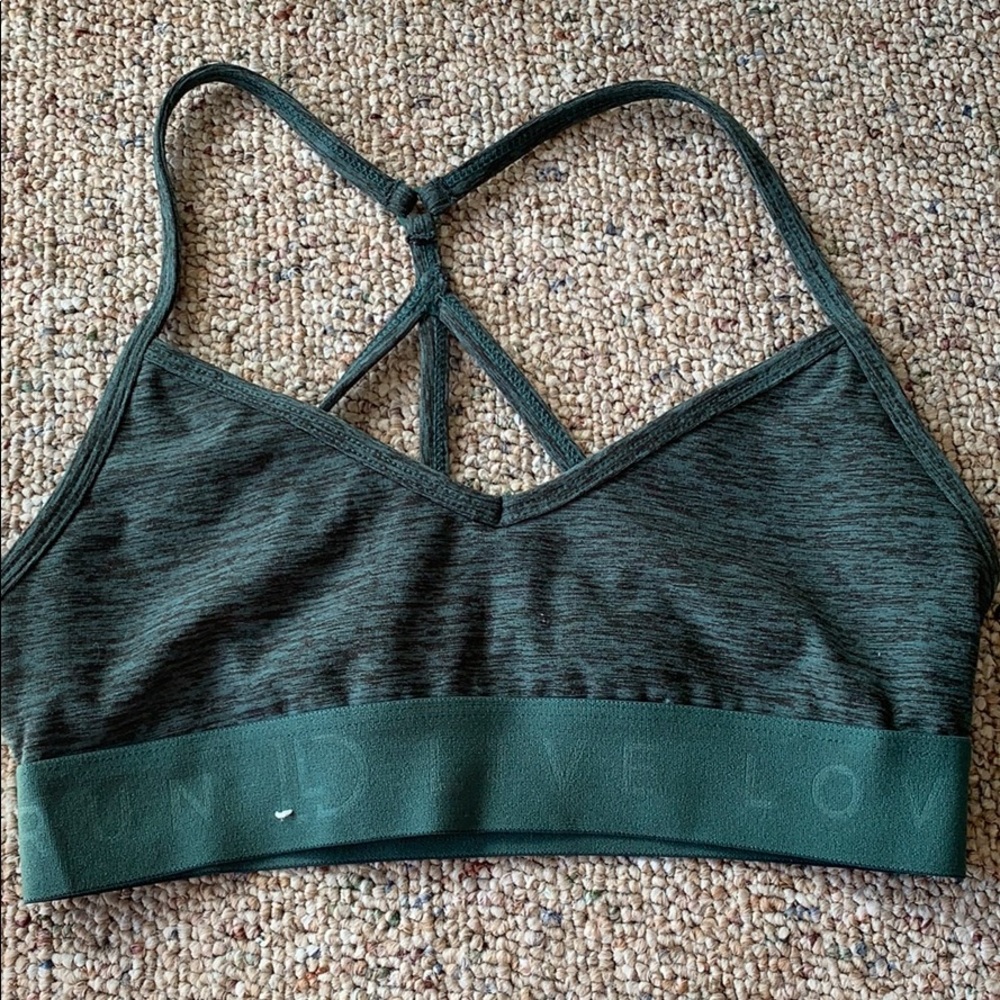 Aeropostale Green Sports Bra